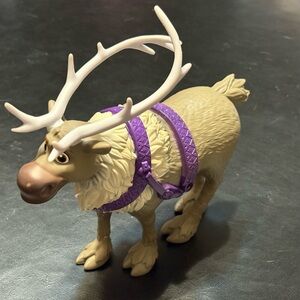 Disney Frozen Toy Sledding Adventure Animal Only Plastic Gray